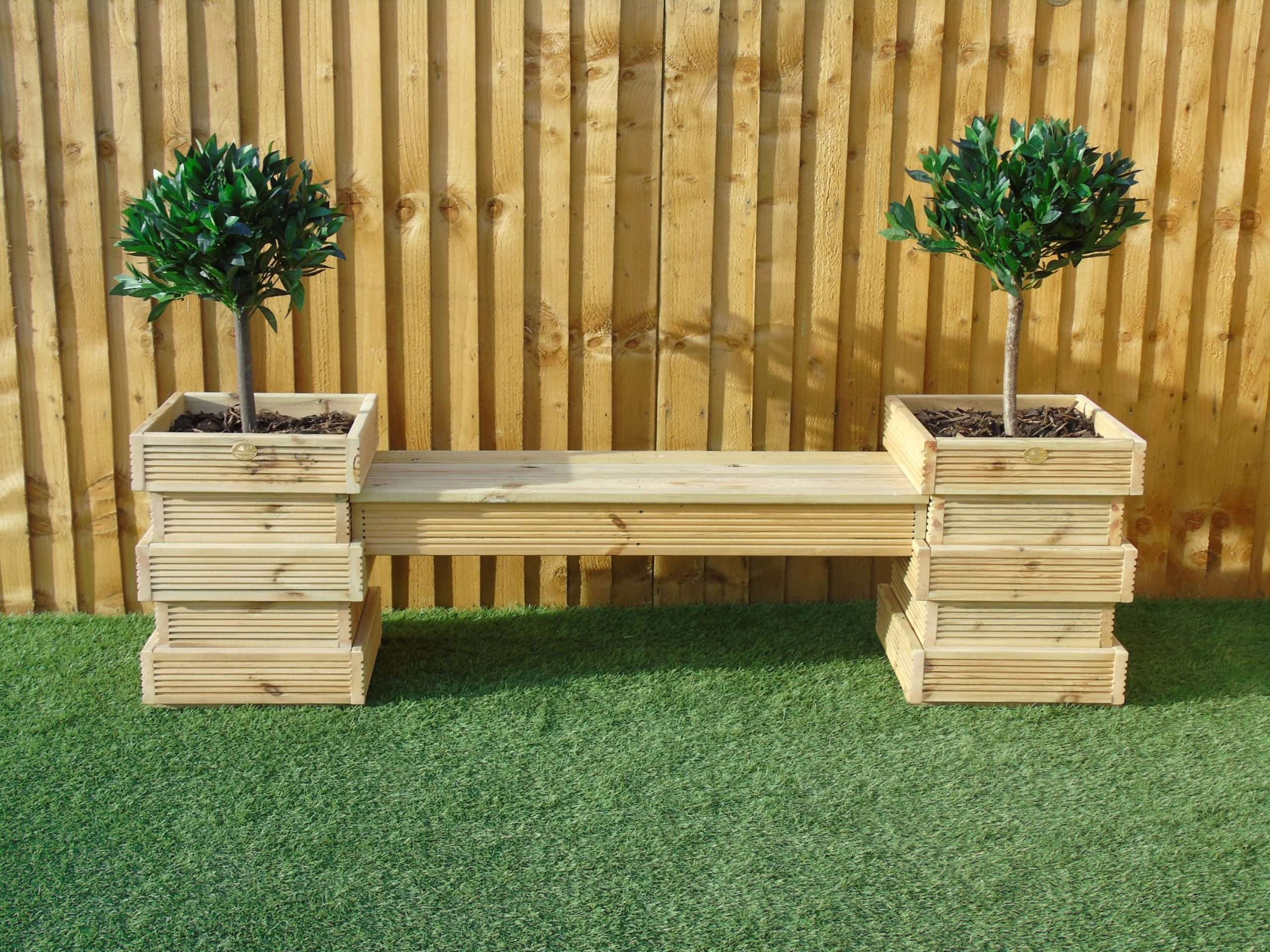 make your own garden seating area bench set beehive scaled