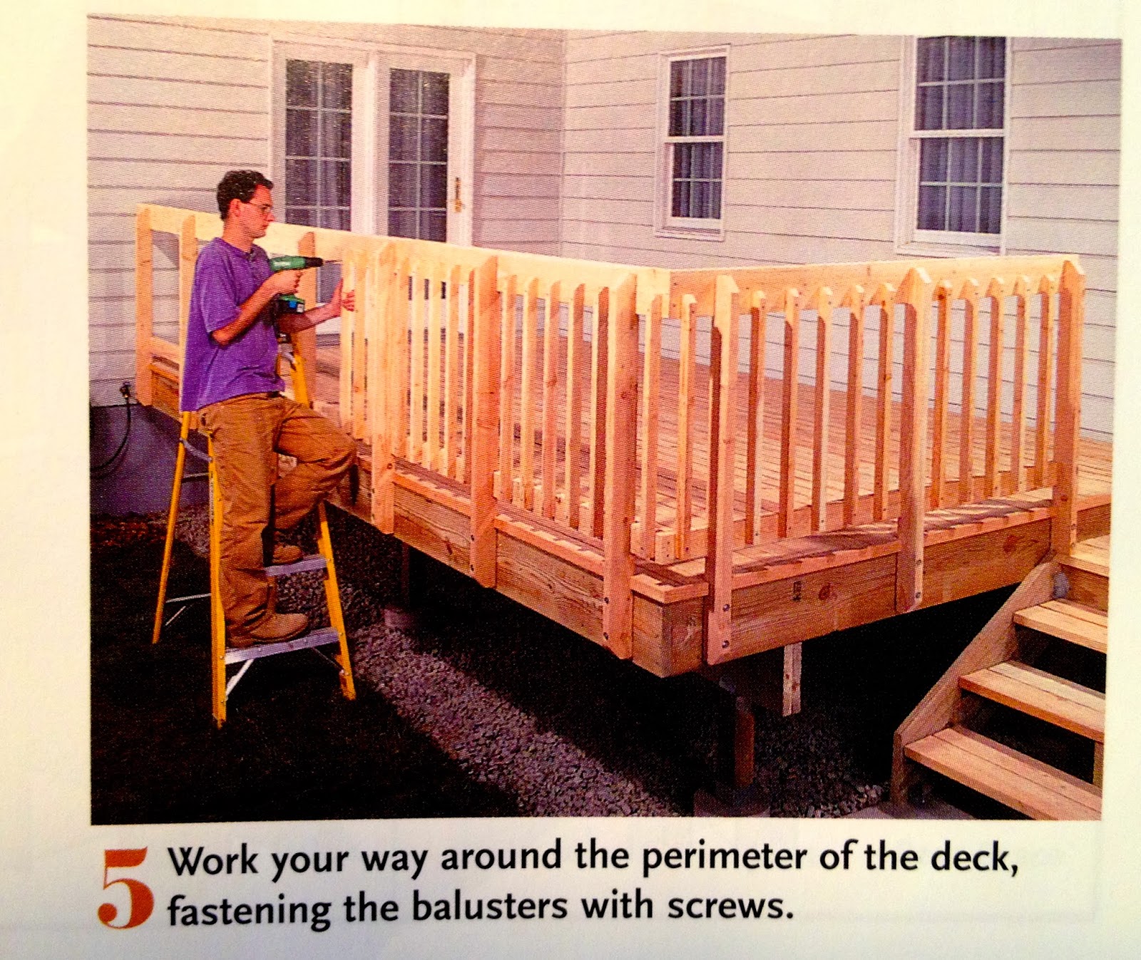 Mel &  Liza: DIY Deck Railings