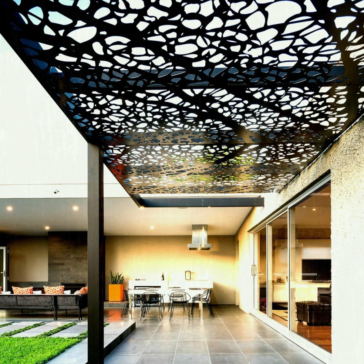 Modernetal Pergola Steel Designs Uk Kits Decorative Garden Features ...