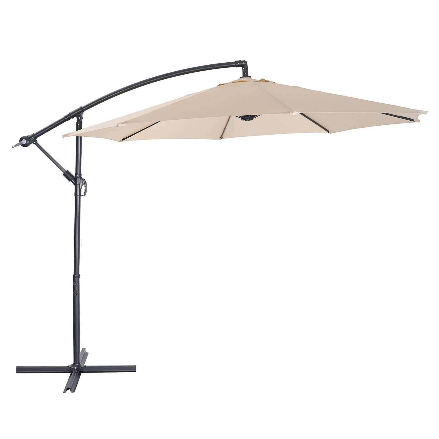 Patio Offset Hanging Umbrella 10 FT Cantilever Outdoor ...