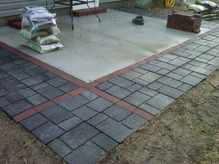 Pavers And Concrete Patio Together HOUSE STYLE DESIGN : How to Add ...