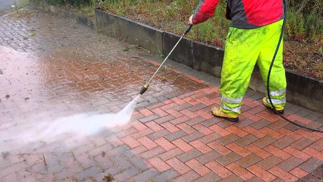 Power Washing Pavers is a great way to maintain the beauty ...