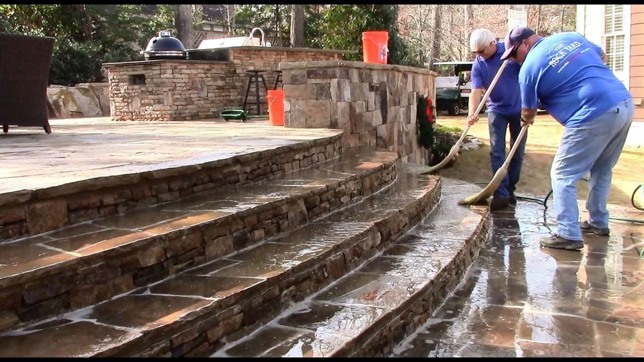 Removing Paint From Concrete Patio Using Muriatic Acid ...