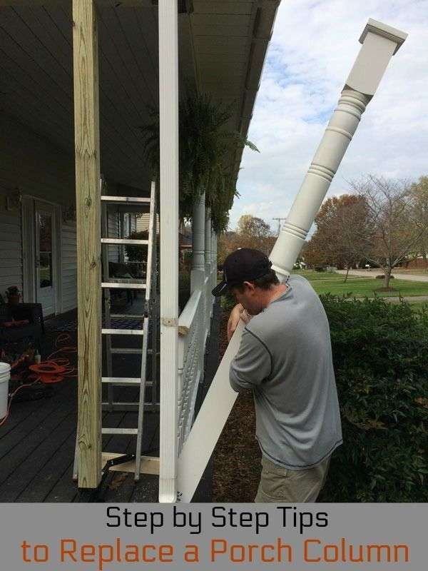Replace a Porch Column the Easy Way
