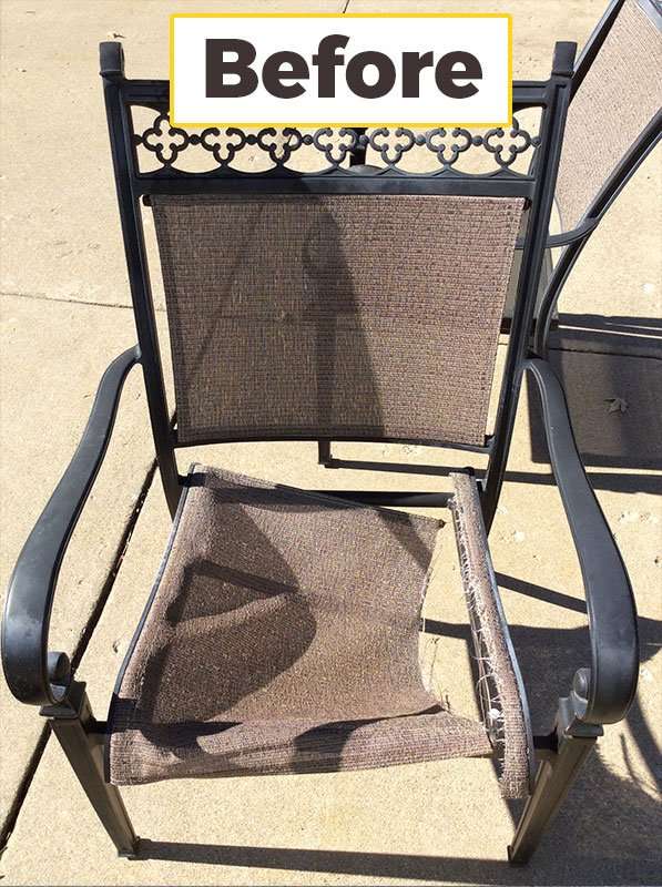 Replacement Fabric For Sling Back Patio Chairs