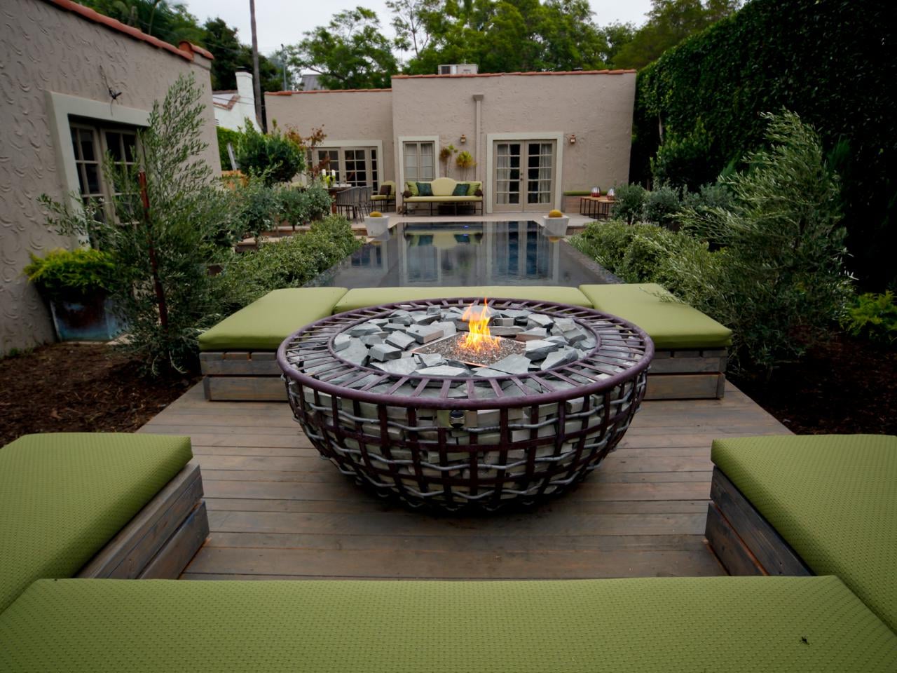 Safe Fire Pit For Wood Deck  Knobs Ideas Site