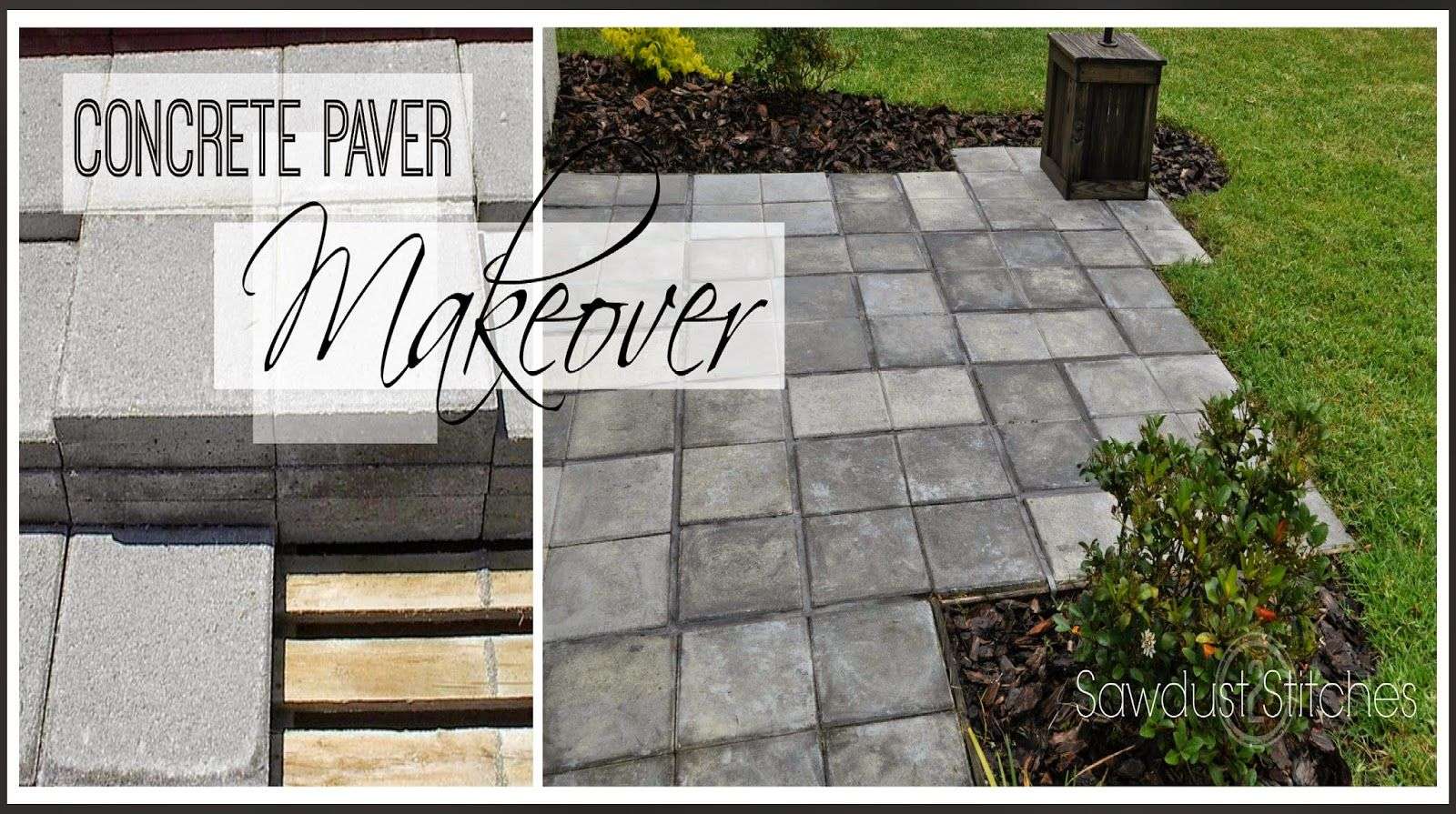 Sawdust 2 Stitches: Paver Patio Makeover