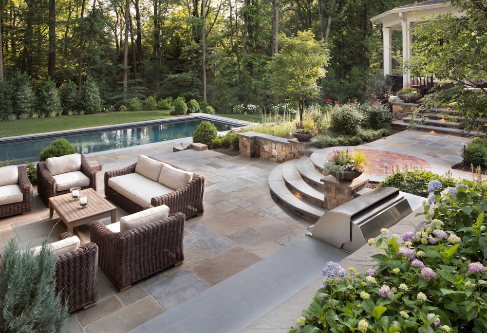 Should You Use Flagstone or Pavers in Your Backyard Patio ...