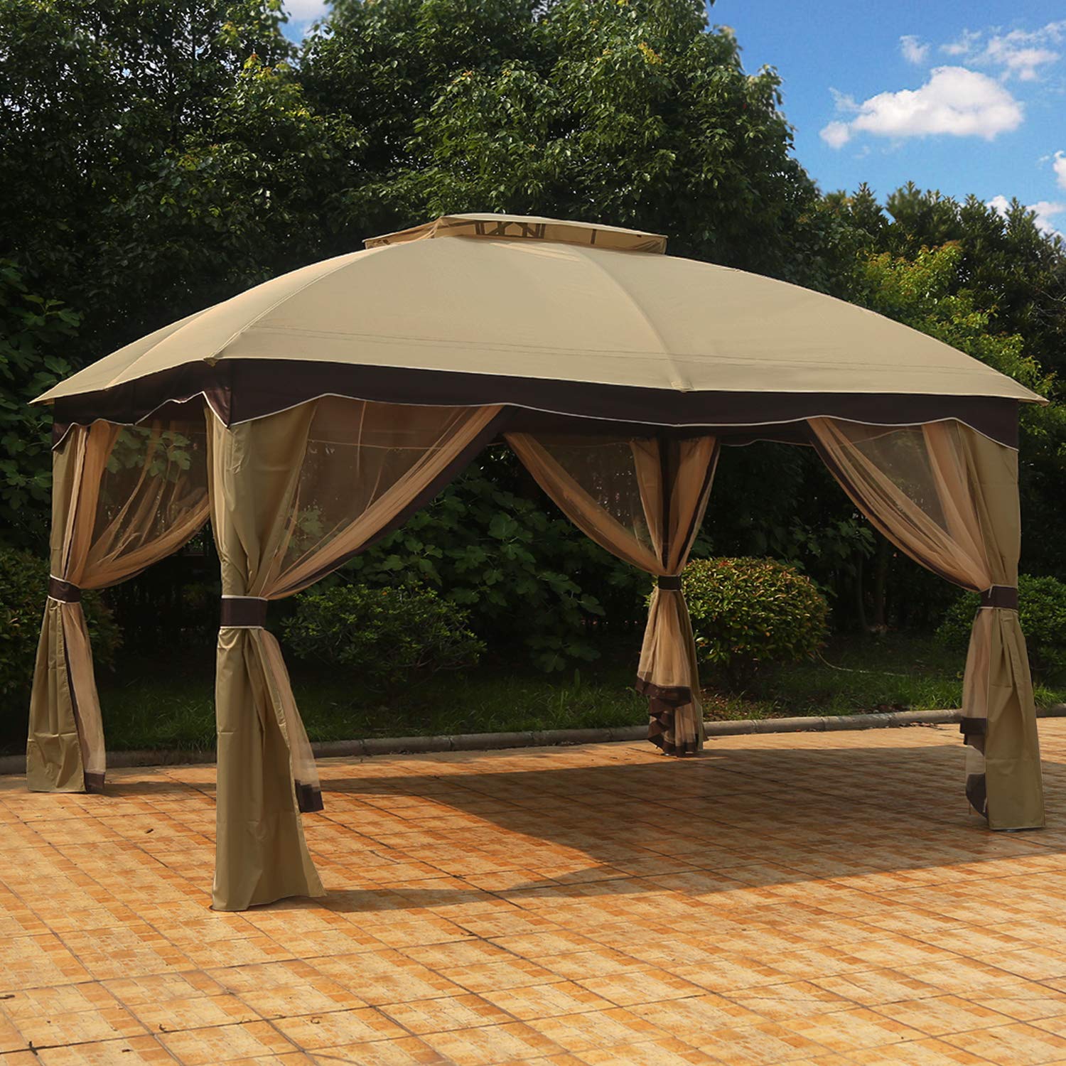 The BEST Gazebos with Mosquito Nets for 2020 [Top 5 Reviewed]
