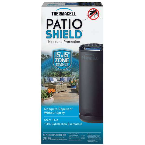 Thermacell Patio Shield Mosquito Repeller, Graphite ...