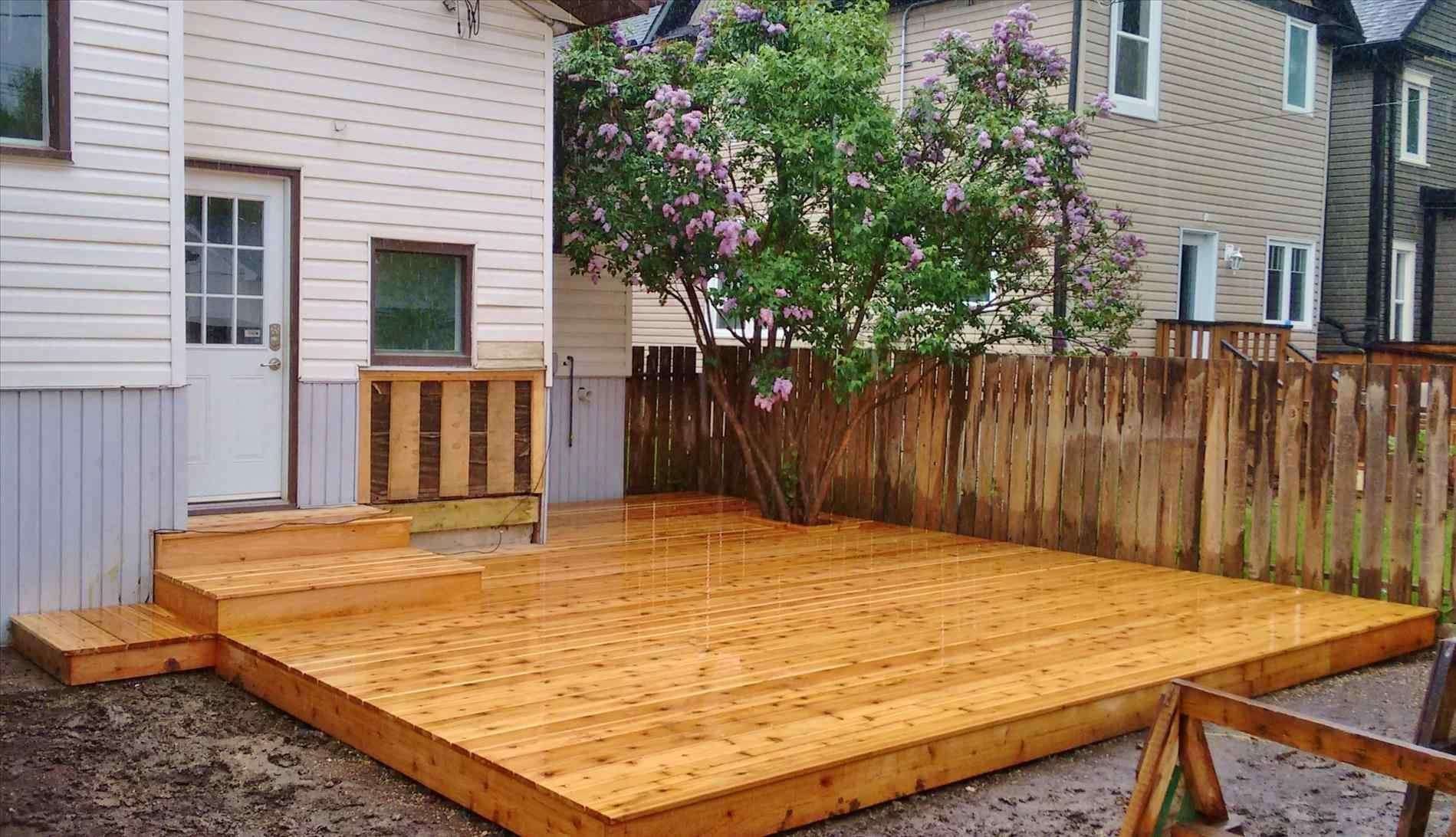 Wonderful Cheap Floating Deck Design For Your Backyard ...